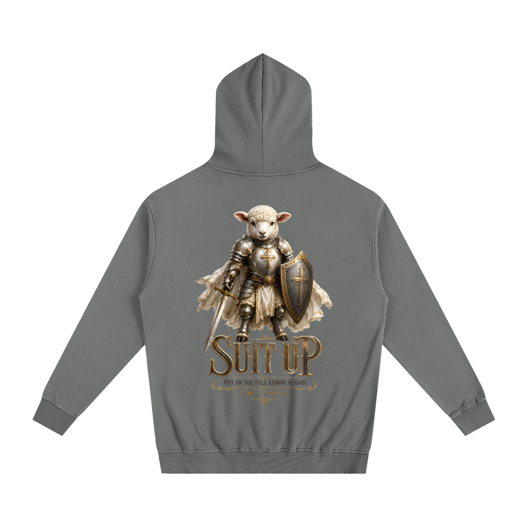 SUIT UP - Armor of God Oversized Hoodie