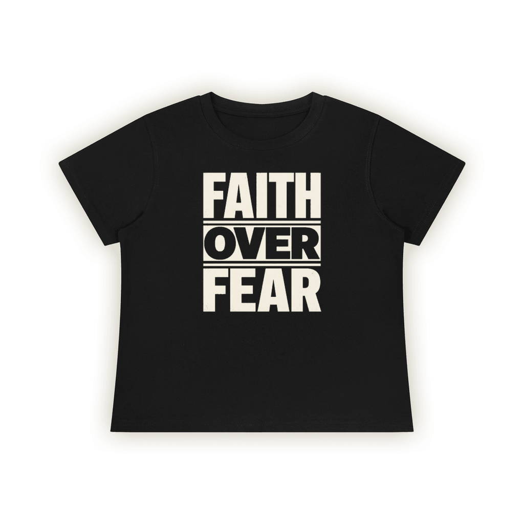 Faith Over Fear | Normál szabású póló