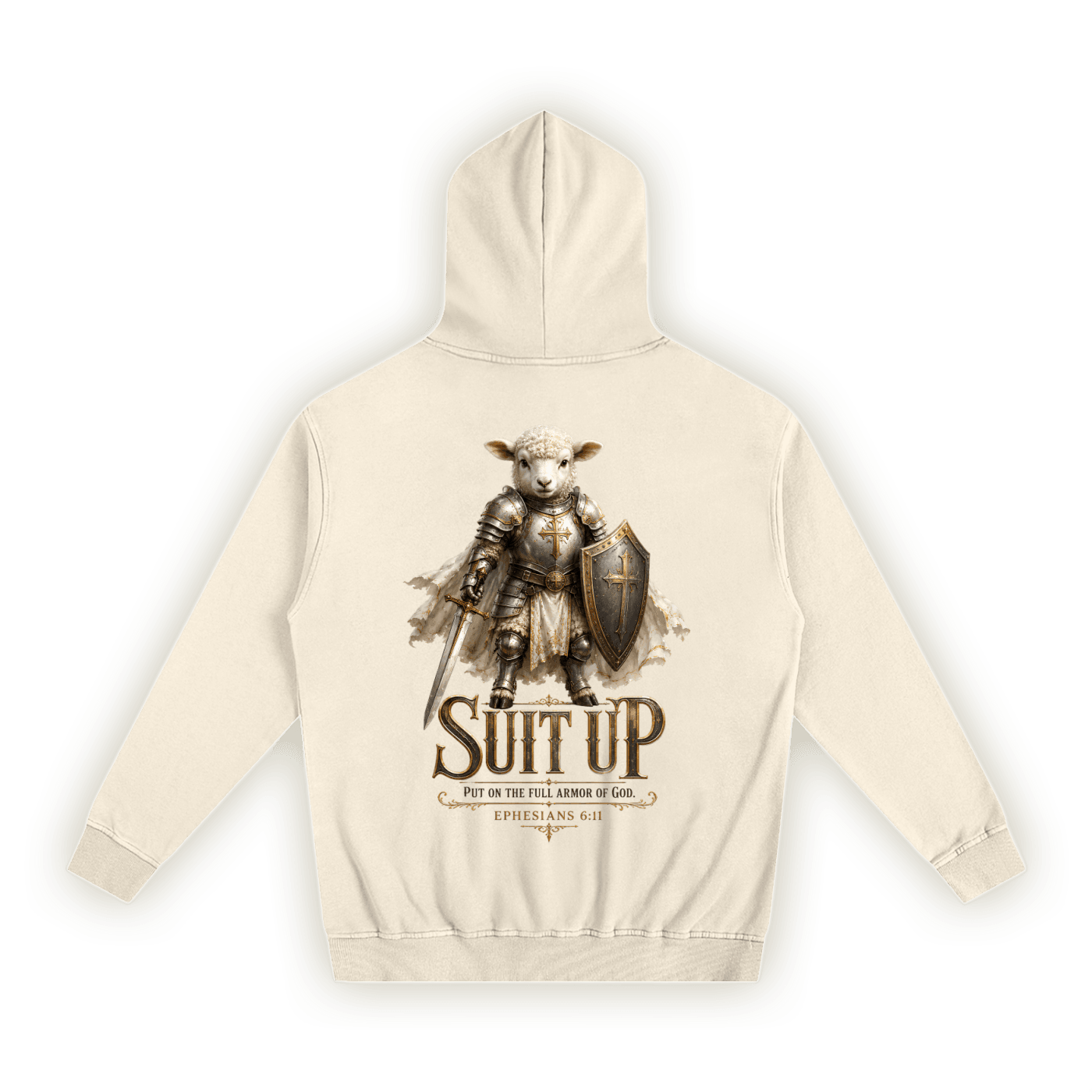 SUIT UP - Armor of God | Oversize kapucnis pulóver