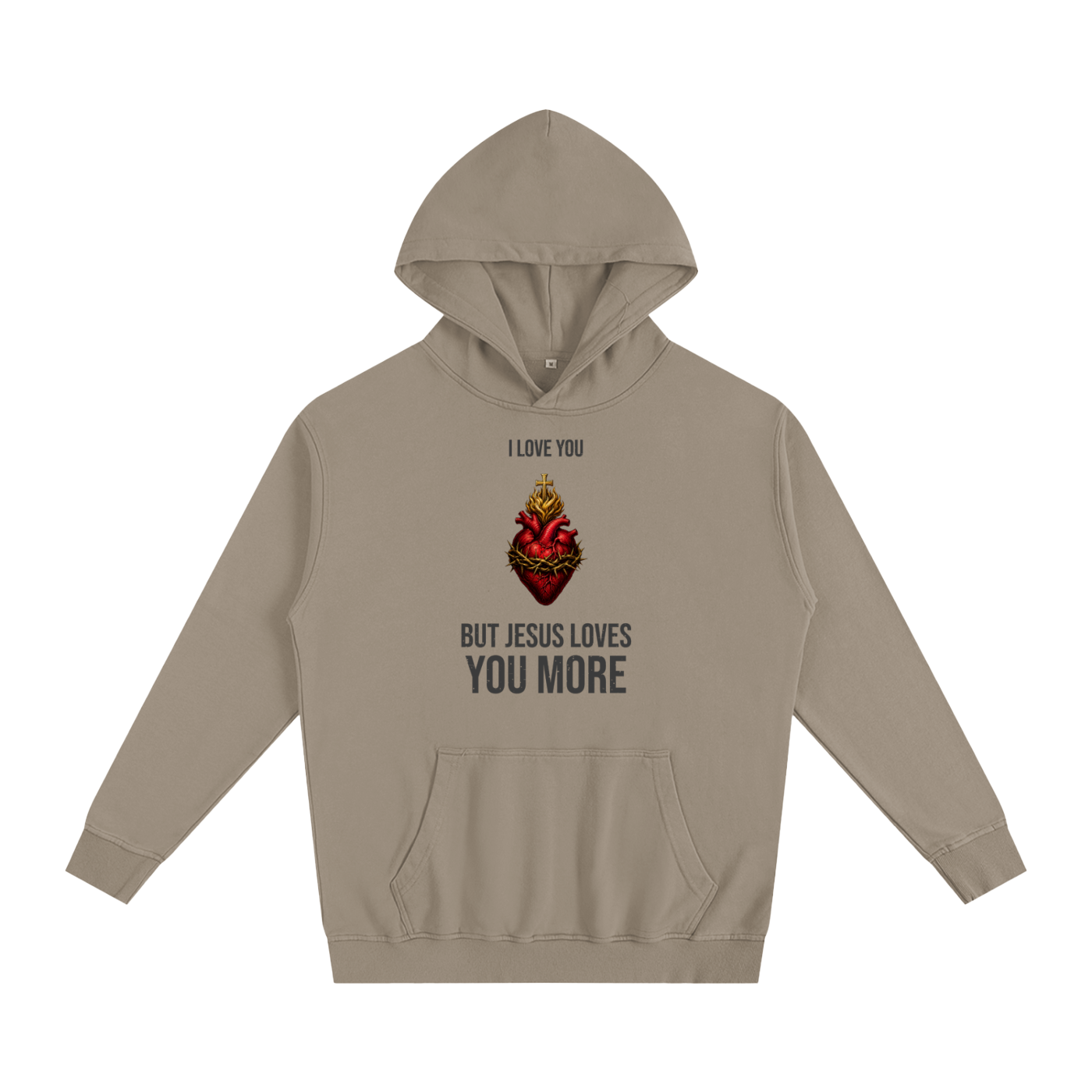 Sacred Heart Oversized Hoodie
