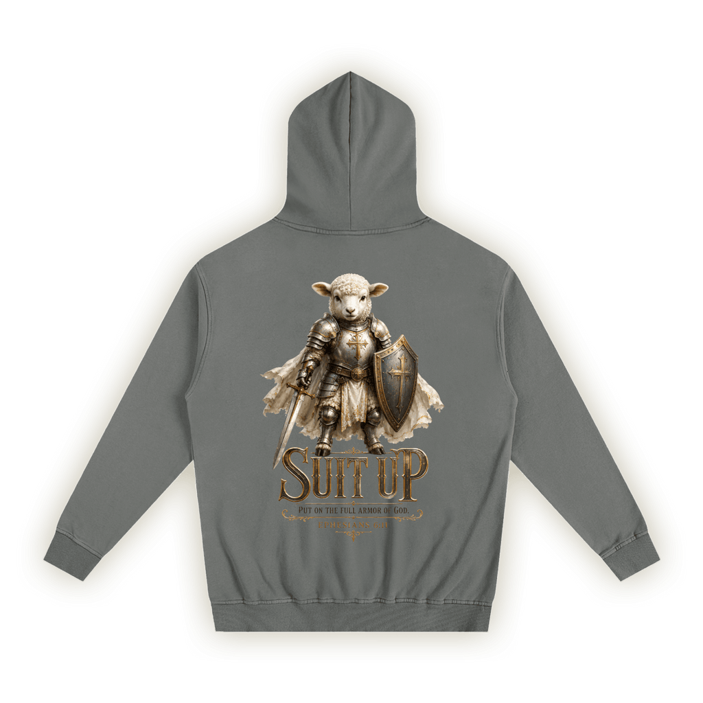 SUIT UP - Armor of God | Oversized Hoodie