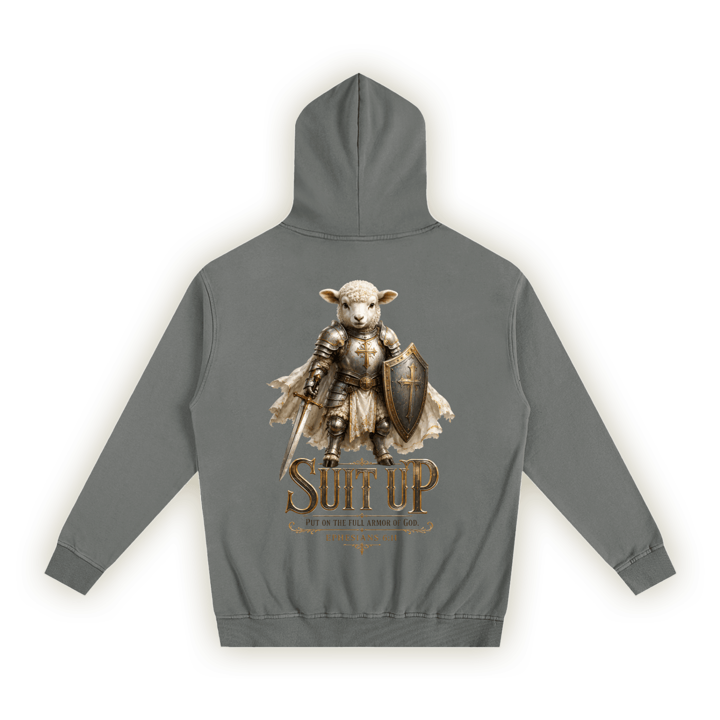 SUIT UP - Armor of God | Oversized Hoodie