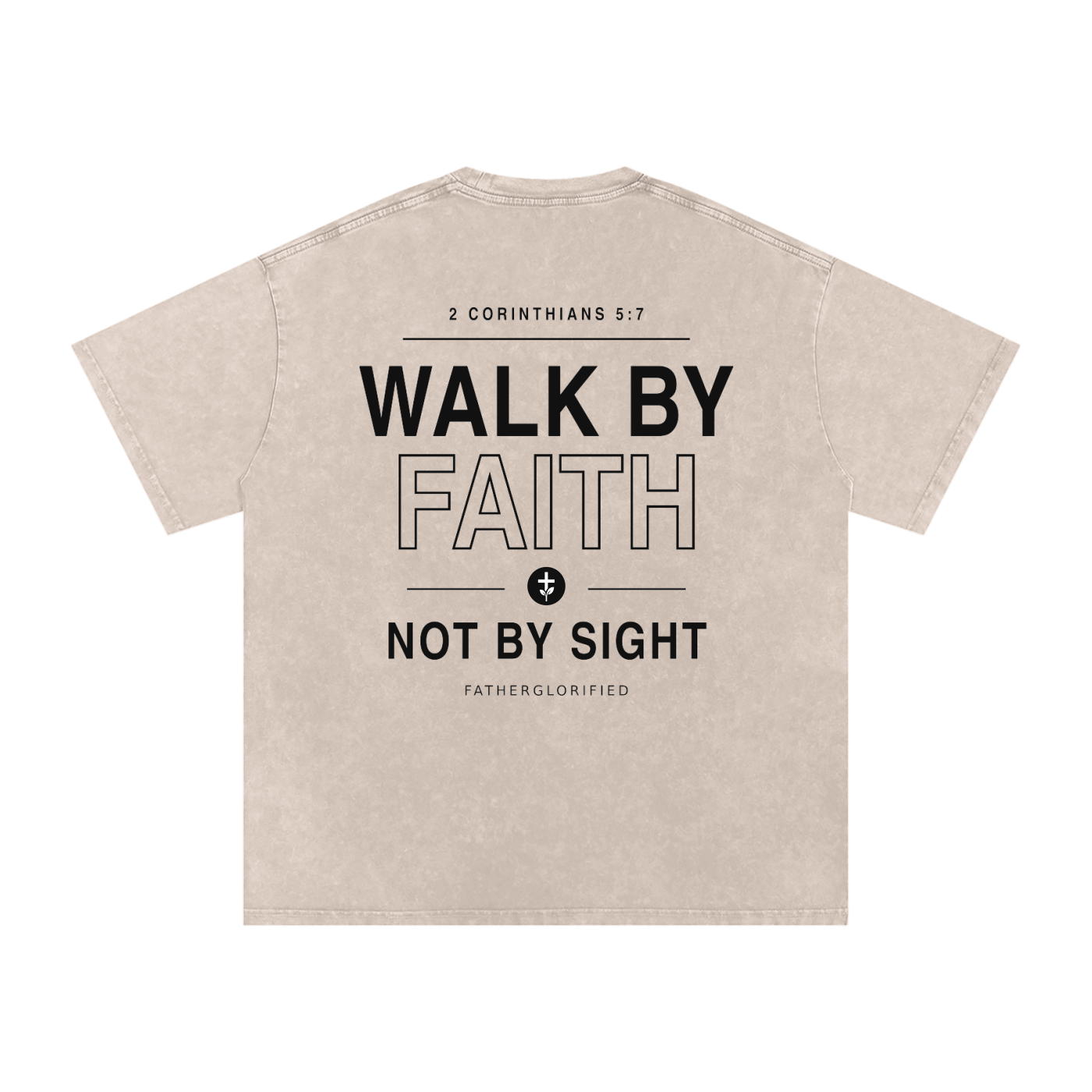 Walk by Faith Oversized T-Shirt