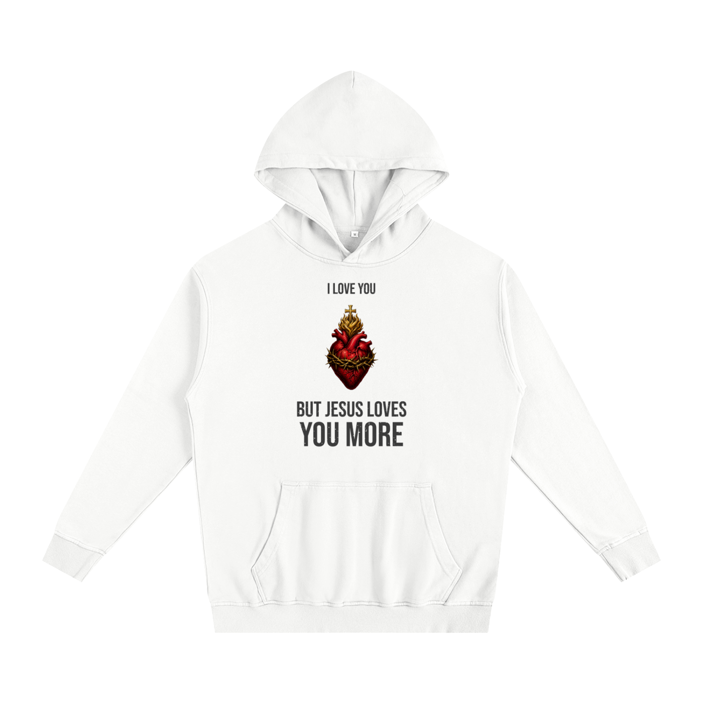 Sacred Heart Oversized Hoodie