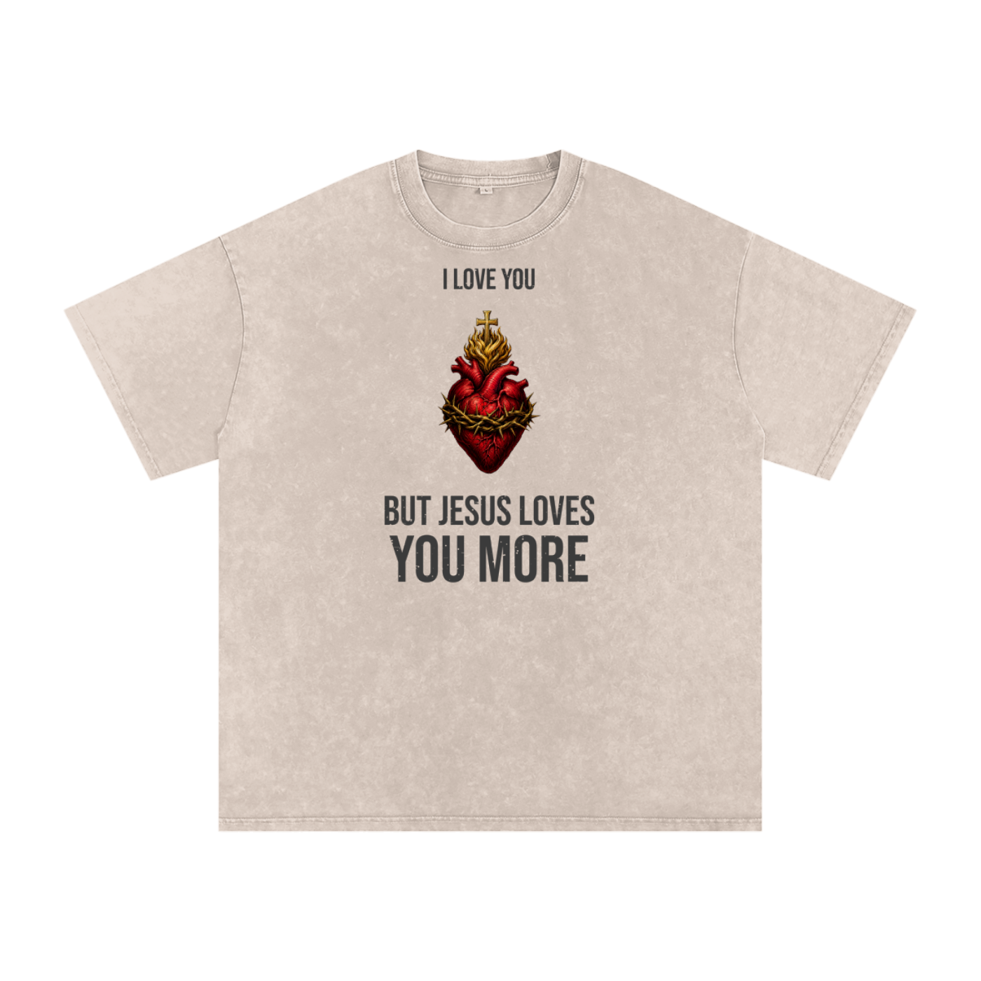 Sacred Heart Oversized T-Shirt