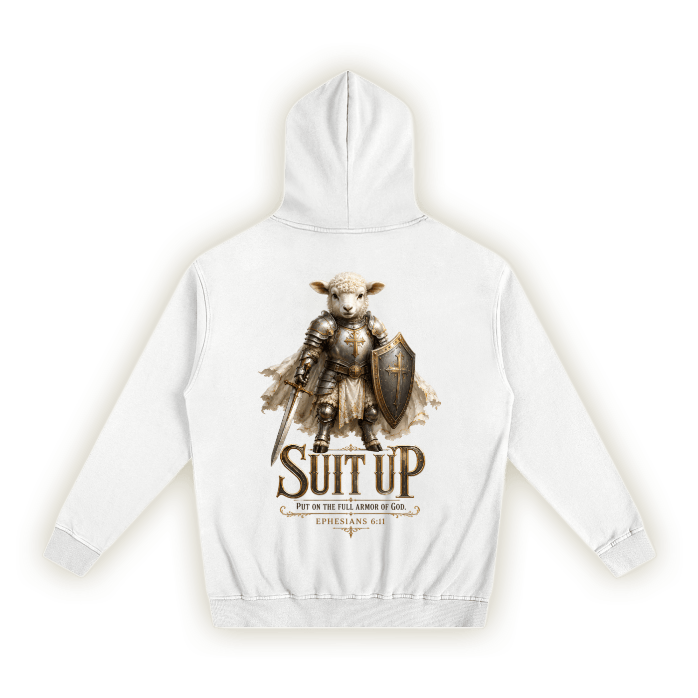 SUIT UP - Armor of God | Oversize kapucnis pulóver