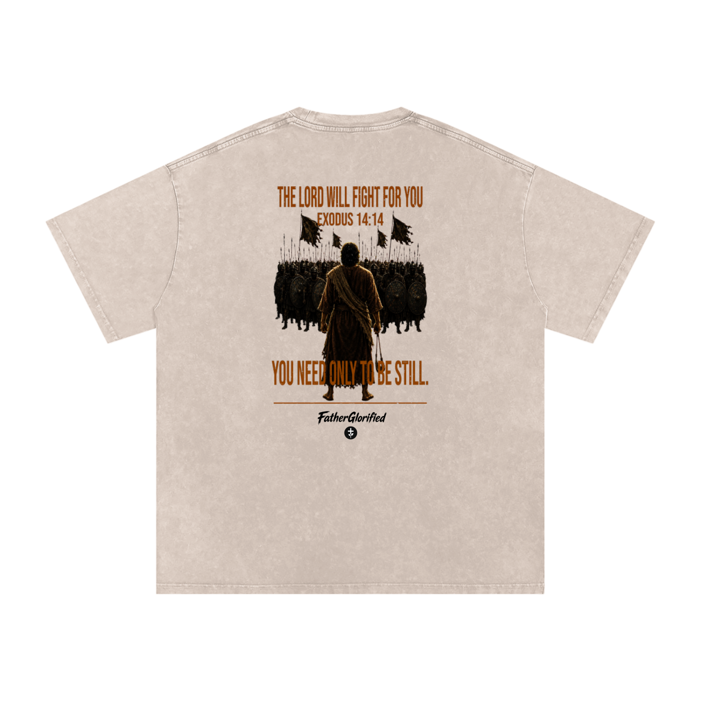 Exodus 14:14 Oversized T-Shirt
