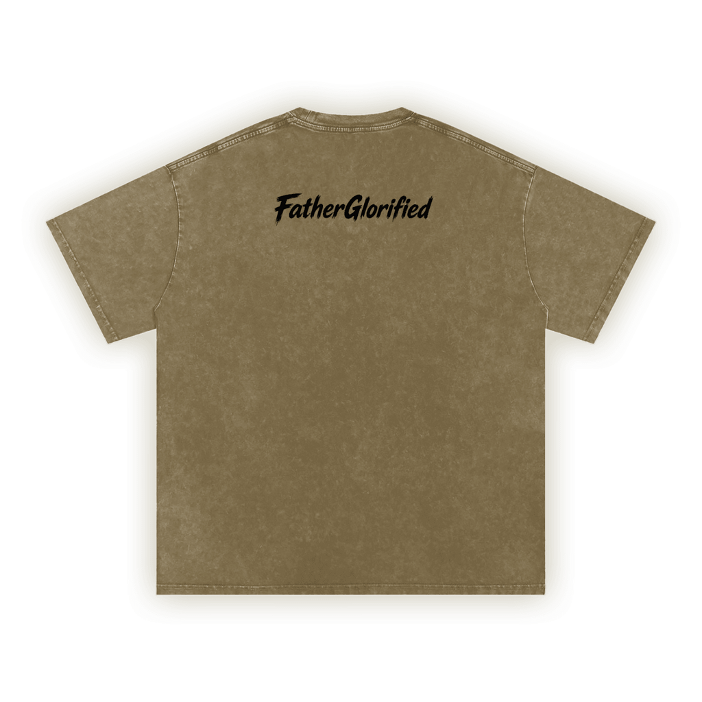 Sacred Heart | Washed Oversized T-Shirt