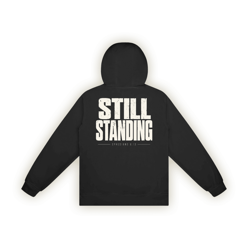Still Standing | Black Hoodie