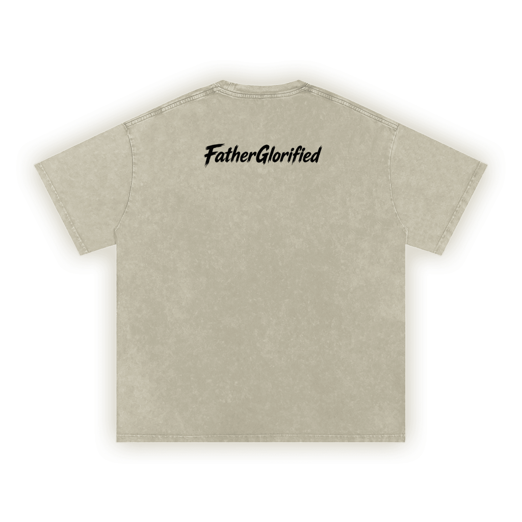 Sacred Heart | Washed Oversized T-Shirt
