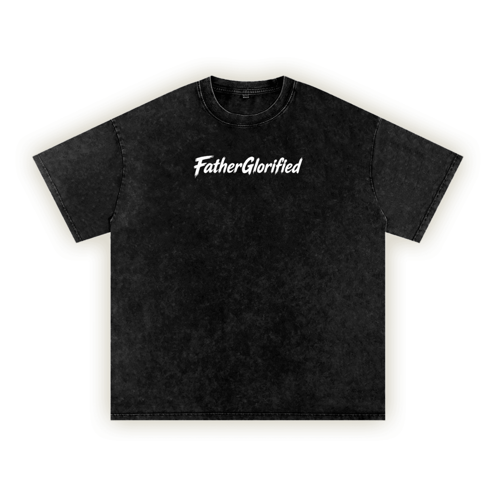 Romans 8:18 | Washed Oversized T-Shirt