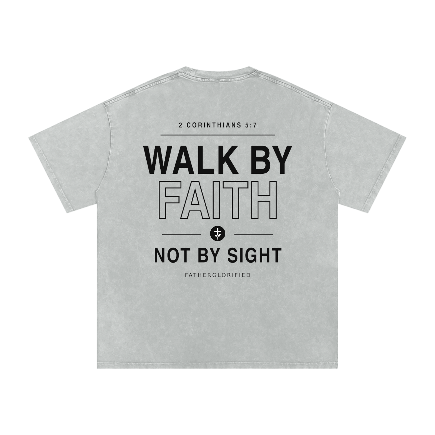 Walk by Faith Oversized T-Shirt