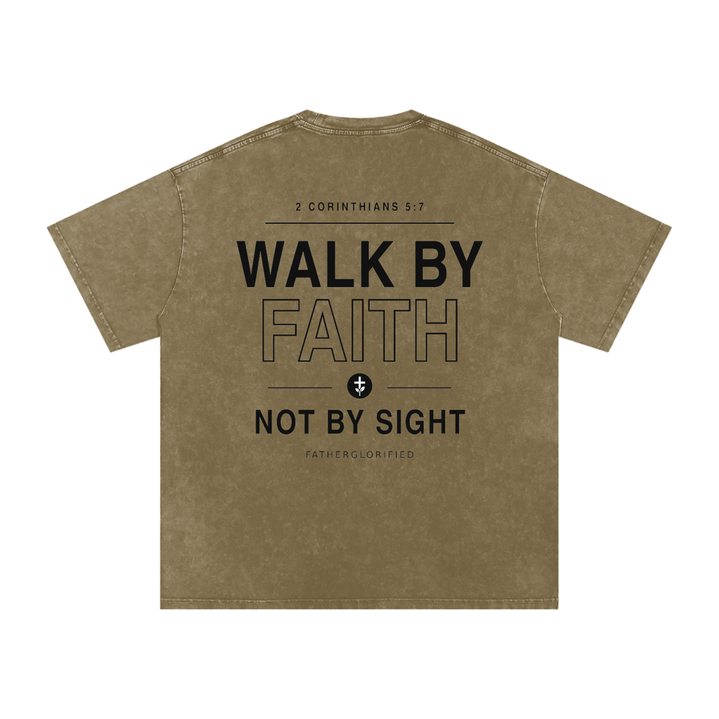 Walk by Faith Oversized T-Shirt