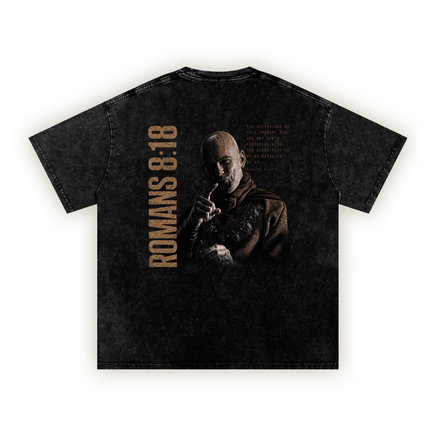 Romans 8:18 | Washed Oversized T-Shirt