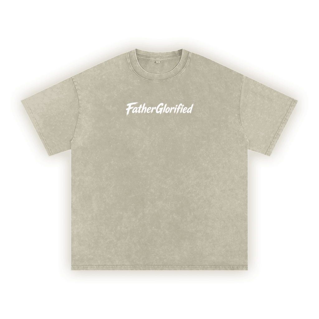 IT IS FINISHED | Washed Oversized T-Shirt