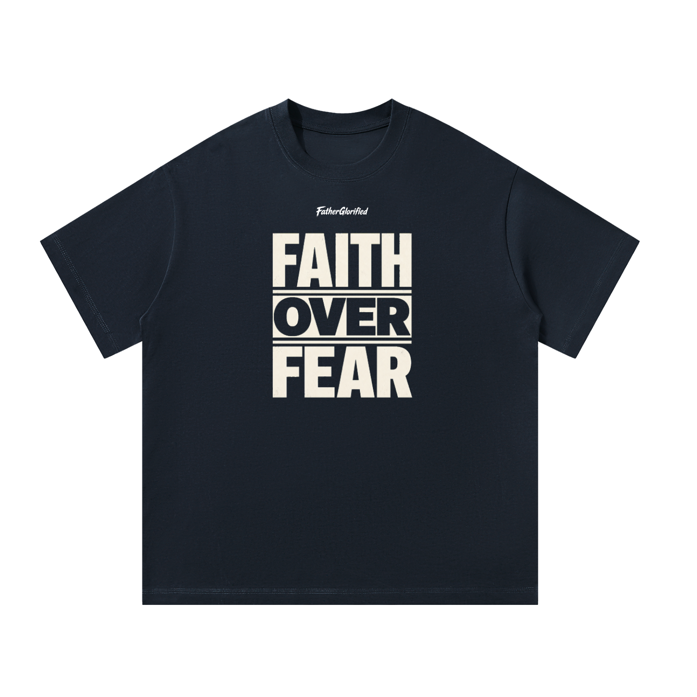 Faith Over Fear Oversized T-Shirt
