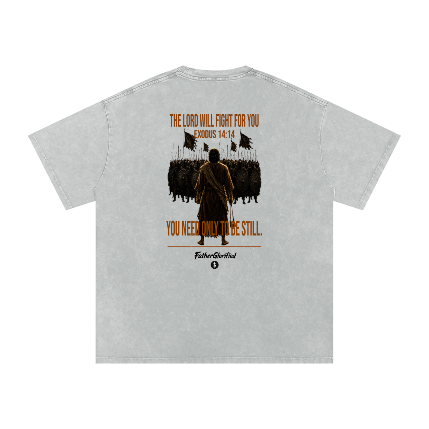 Exodus 14:14 Oversized T-Shirt