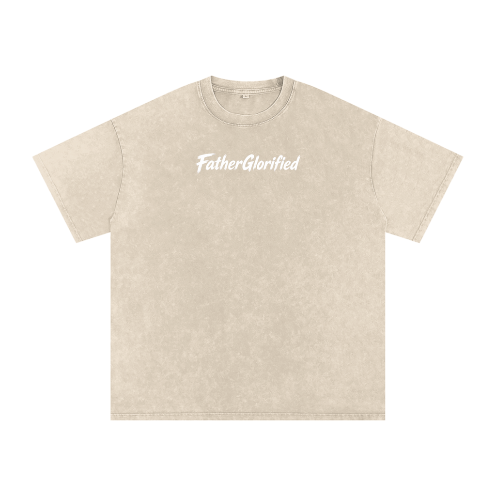 SUIT UP - Armor of God | Washed Oversized T-Shirt