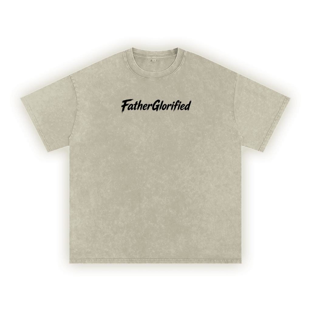 Exodus 14:14 | Washed Oversized T-Shirt