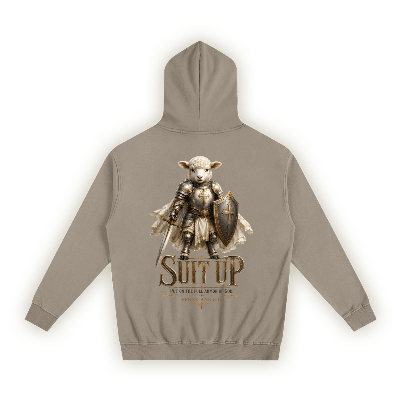SUIT UP - Armor of God | Oversized Hoodie