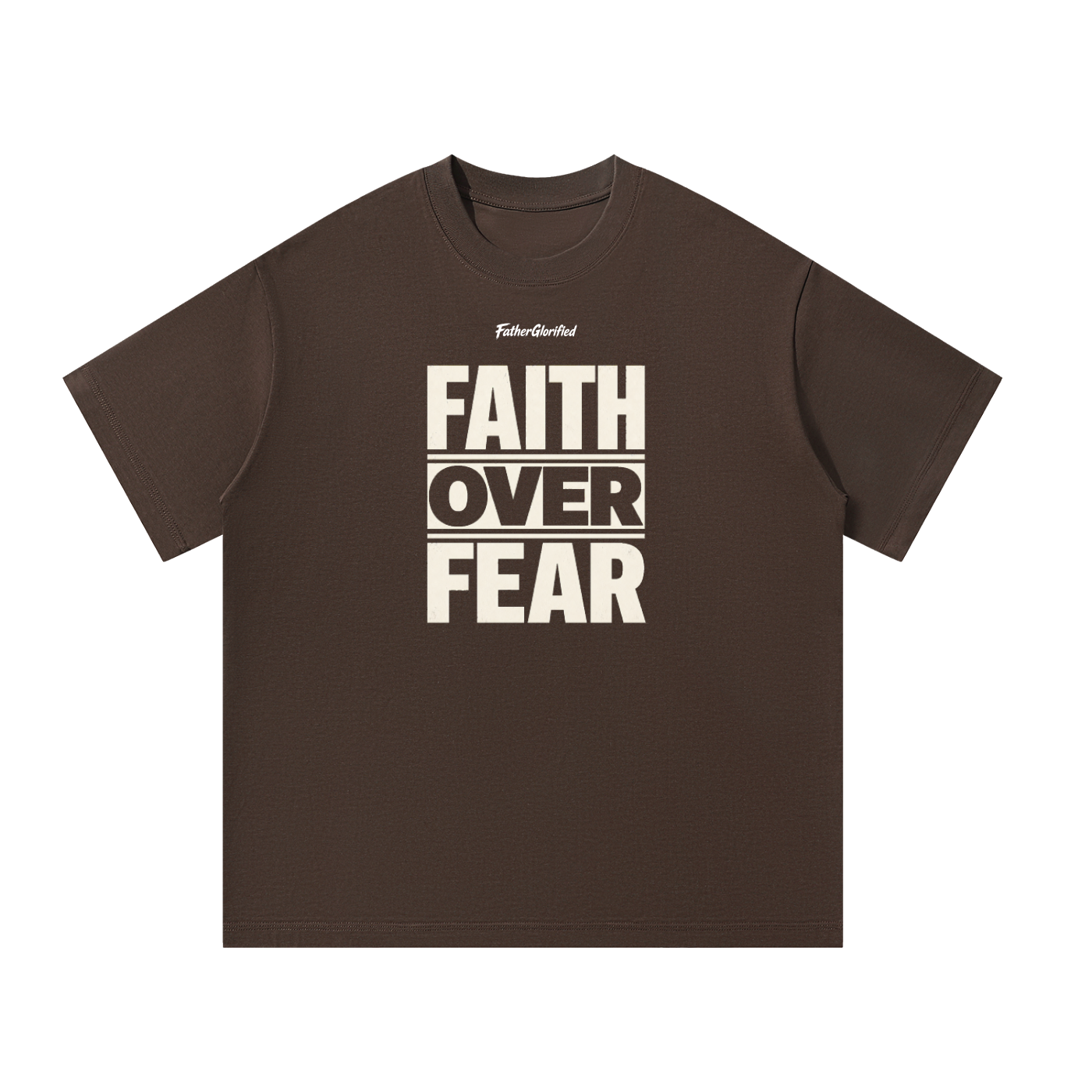 Faith Over Fear Oversized T-Shirt