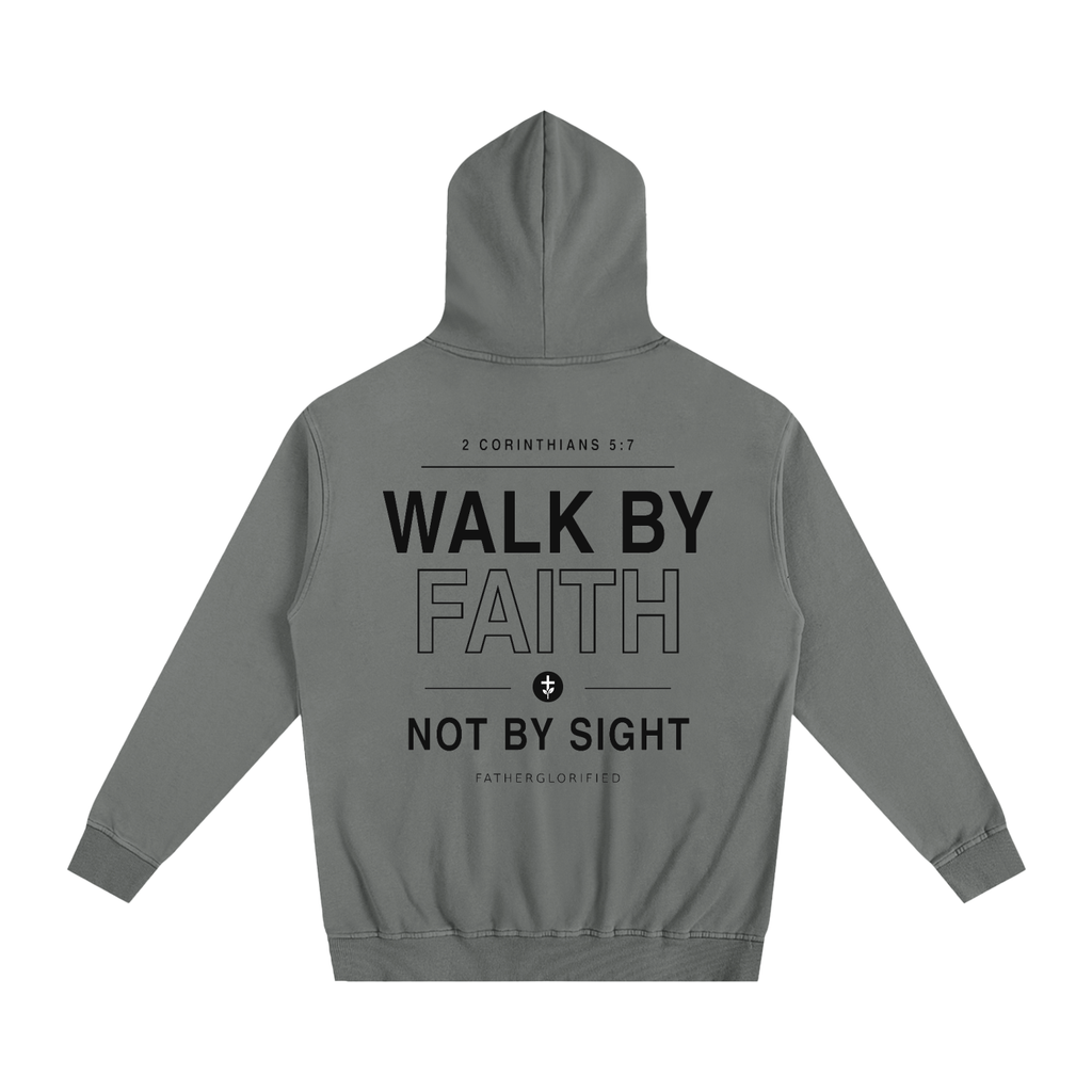 Walk by Faith Oversized Hoodie