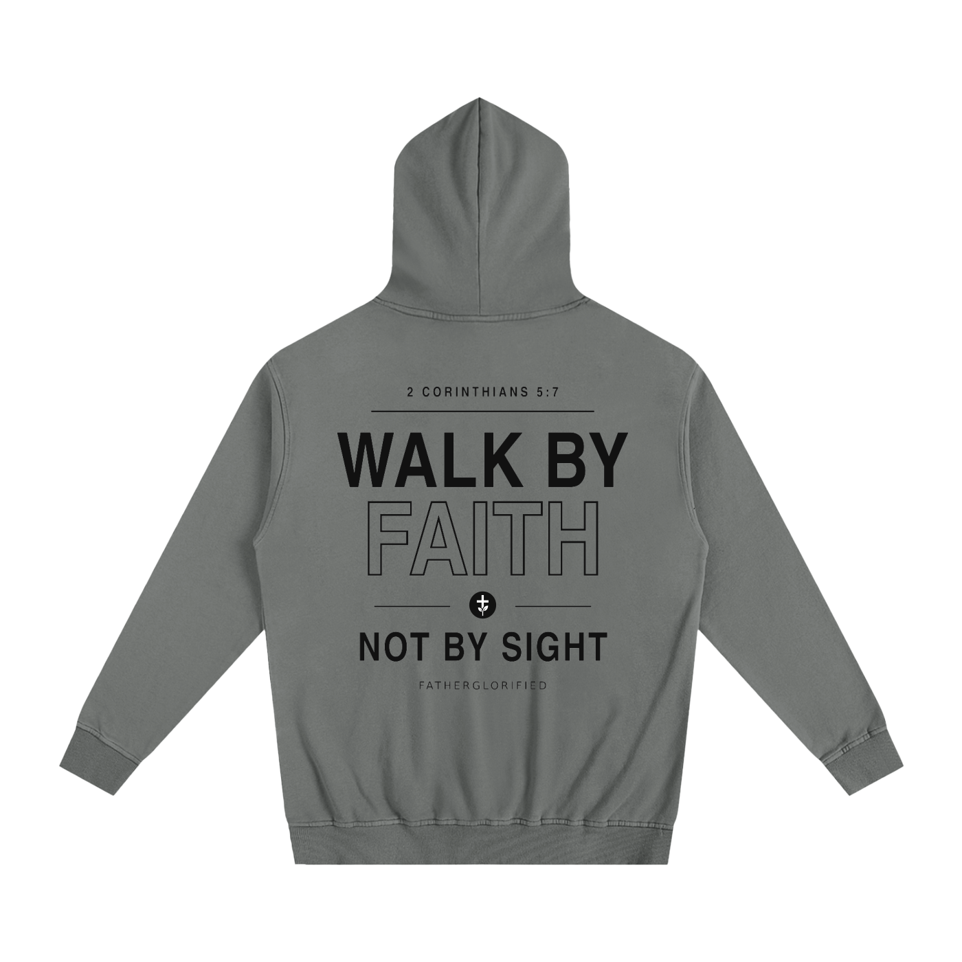 Walk by Faith Oversized Hoodie