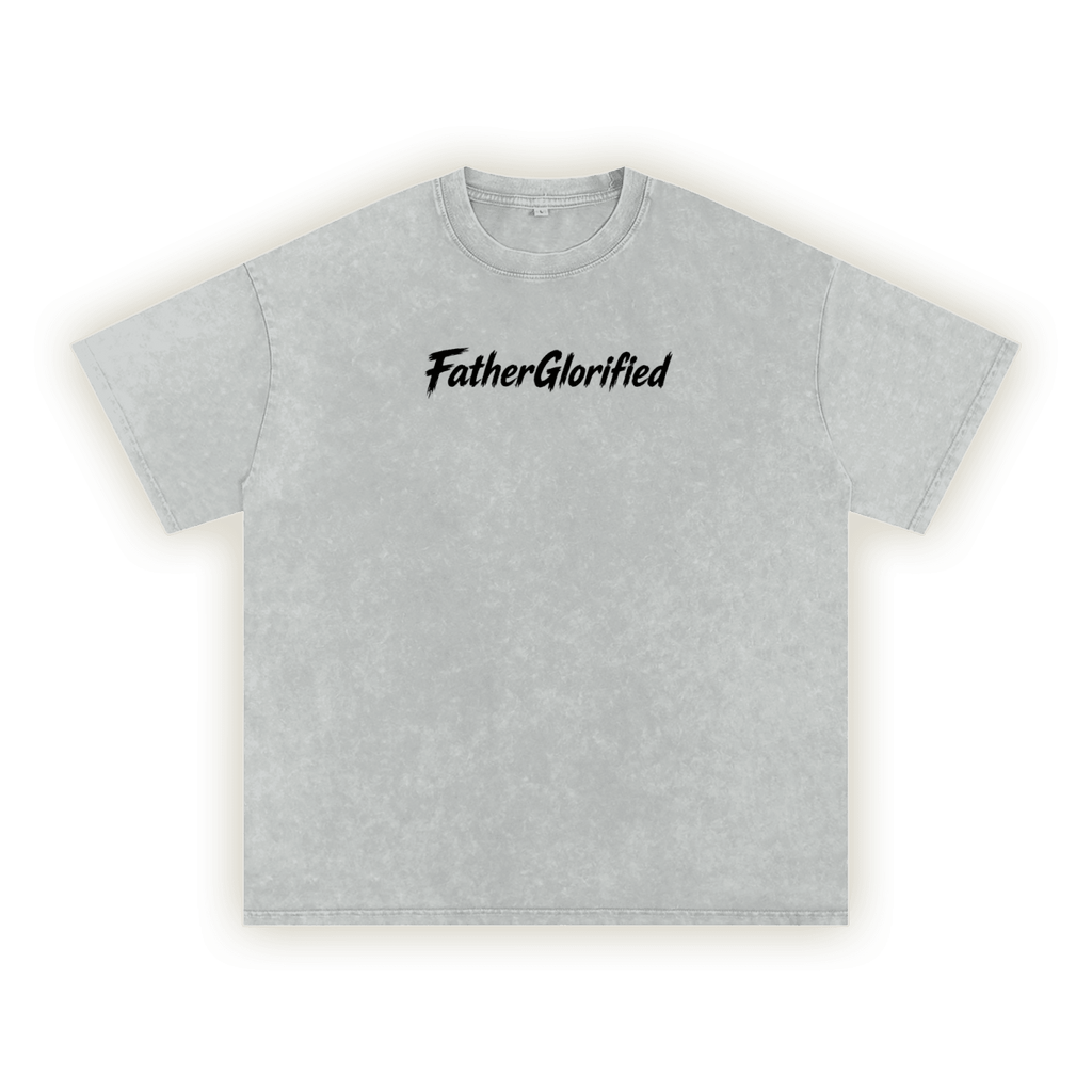 Exodus 14:14 | Washed Oversized T-Shirt