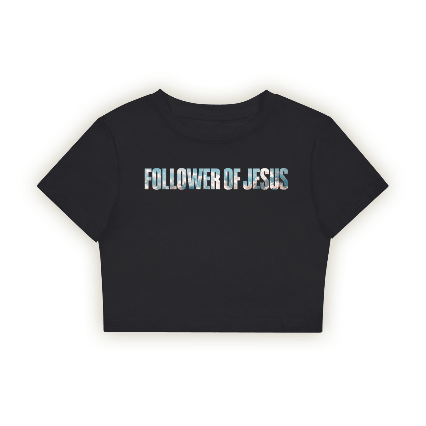 Follower of Jesus | Fitted Crop T-Shirt