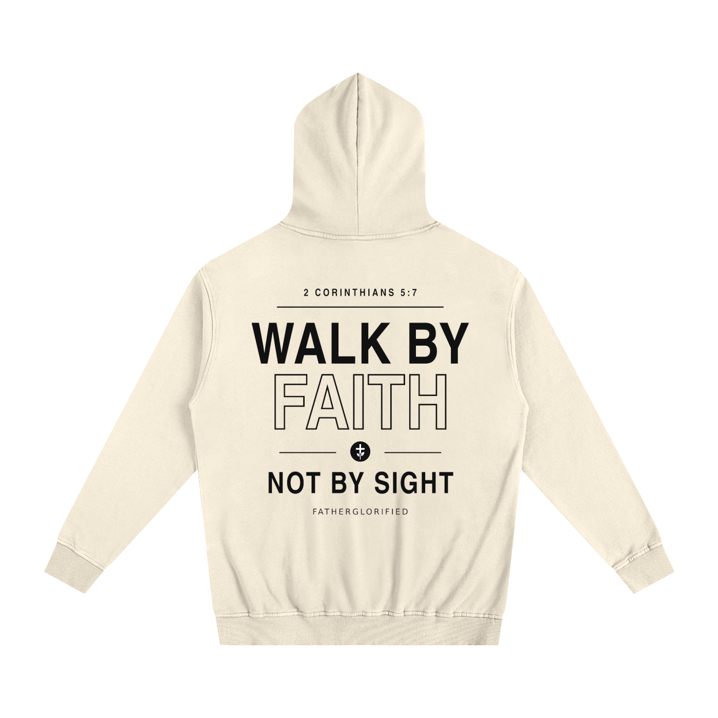Walk by Faith Oversized Hoodie