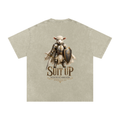 SUIT UP - Armor of God | Washed Oversized T-Shirt