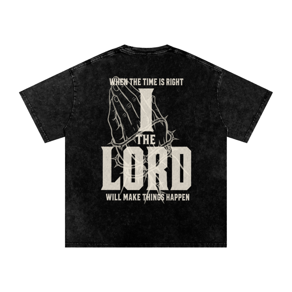 Isaiah 60:22 | Washed Oversized T-Shirt