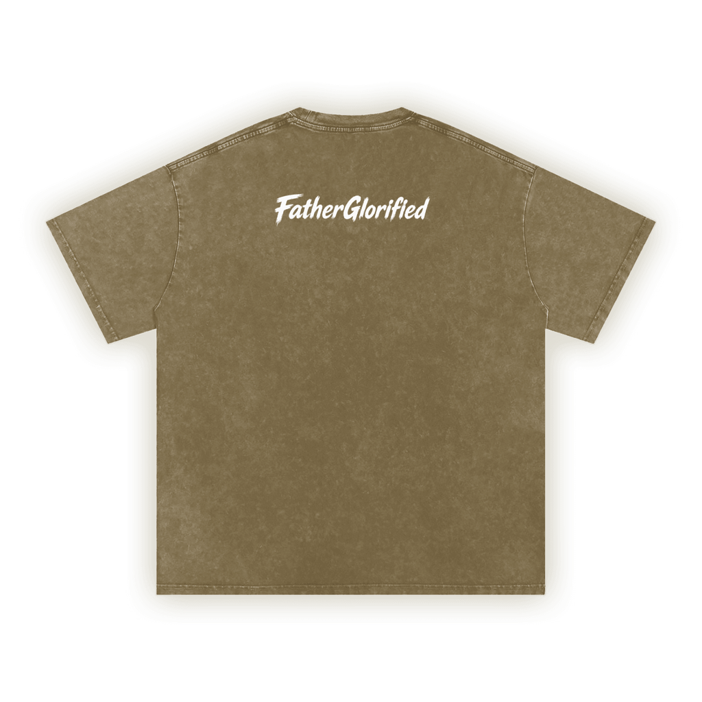 Be Sober, Be Vigilant | Washed  Oversized T-shirt