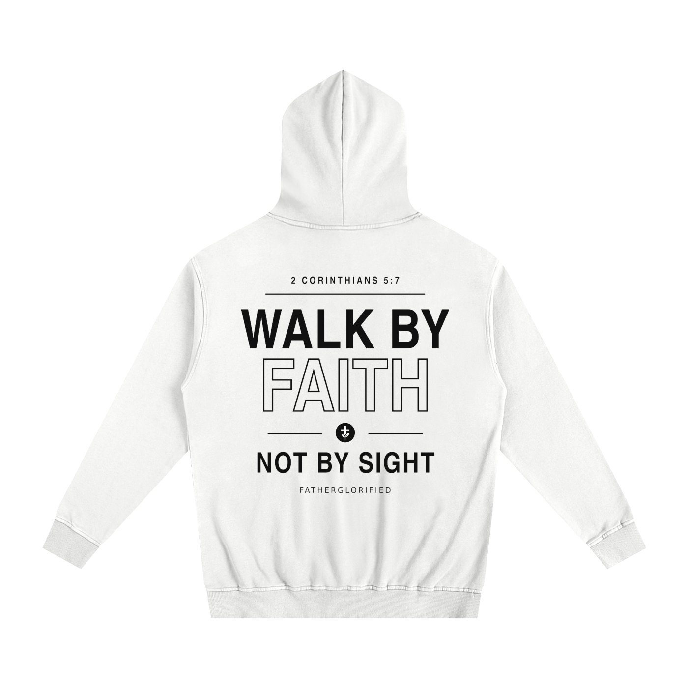 Walk by Faith Oversized Hoodie
