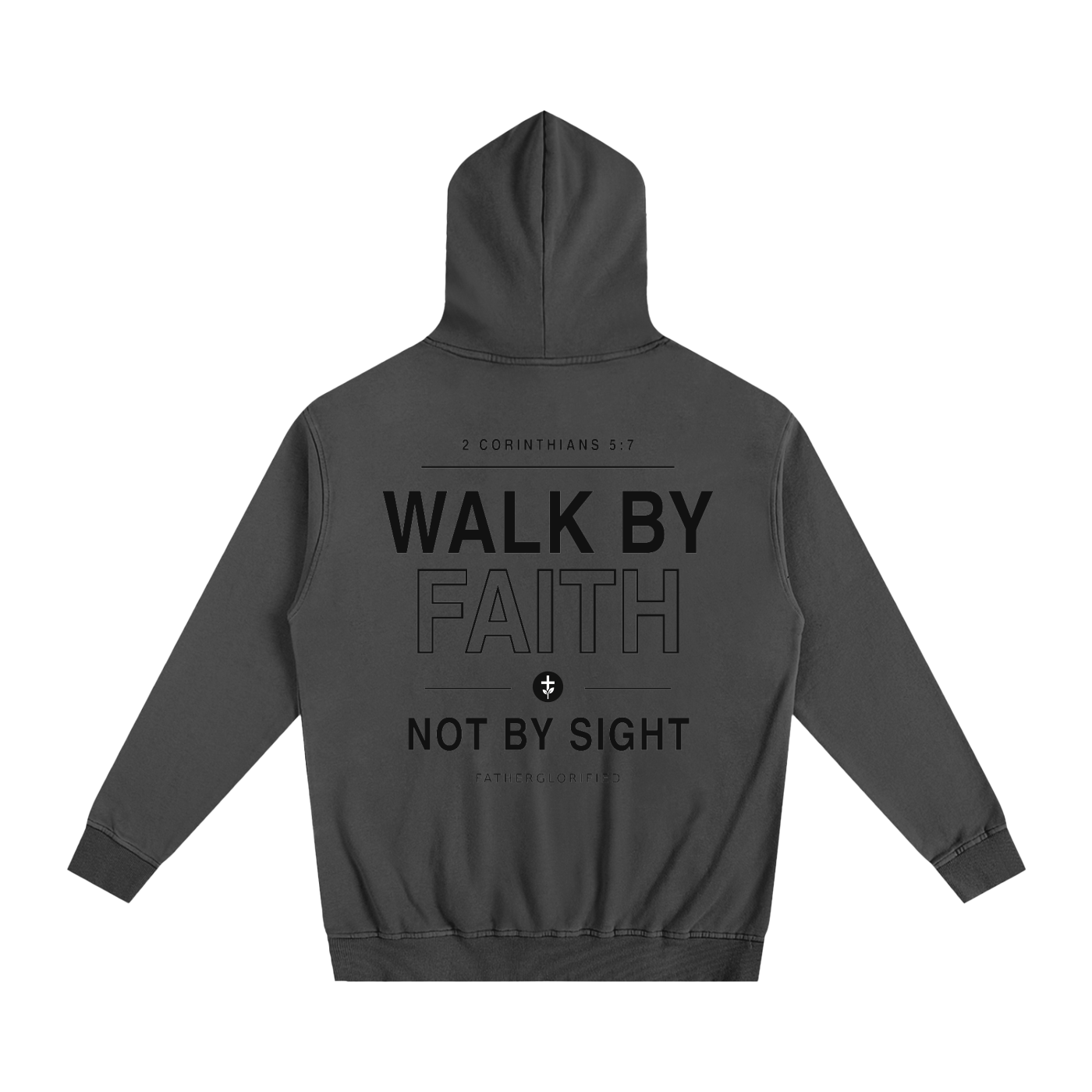 Walk by Faith Oversized Hoodie