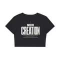 2 Corinthians 5:17 Fitted Crop T-Shirt