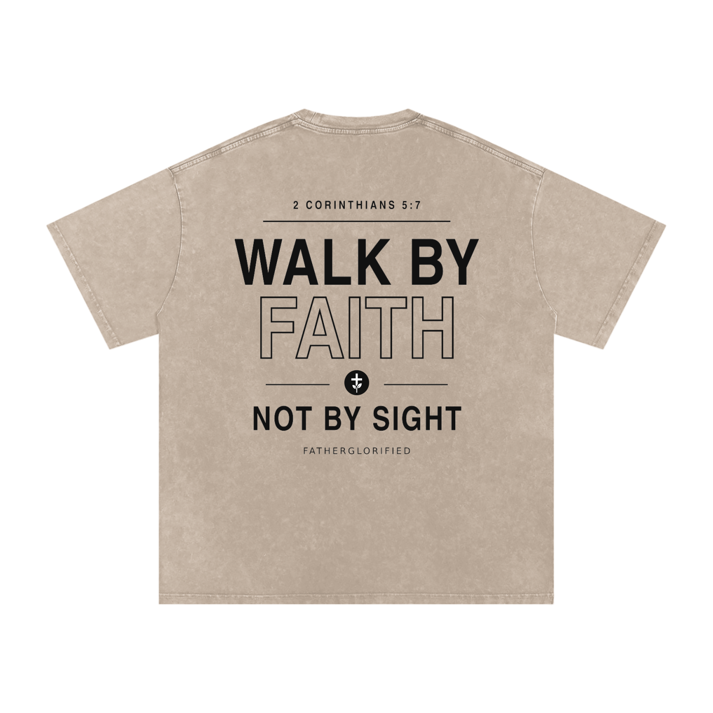 Walk by Faith Oversized T-Shirt