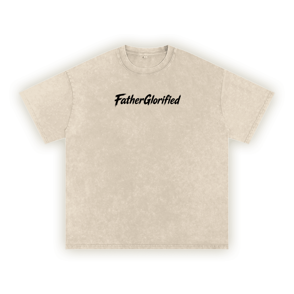 Exodus 14:14 | Washed Oversized T-Shirt