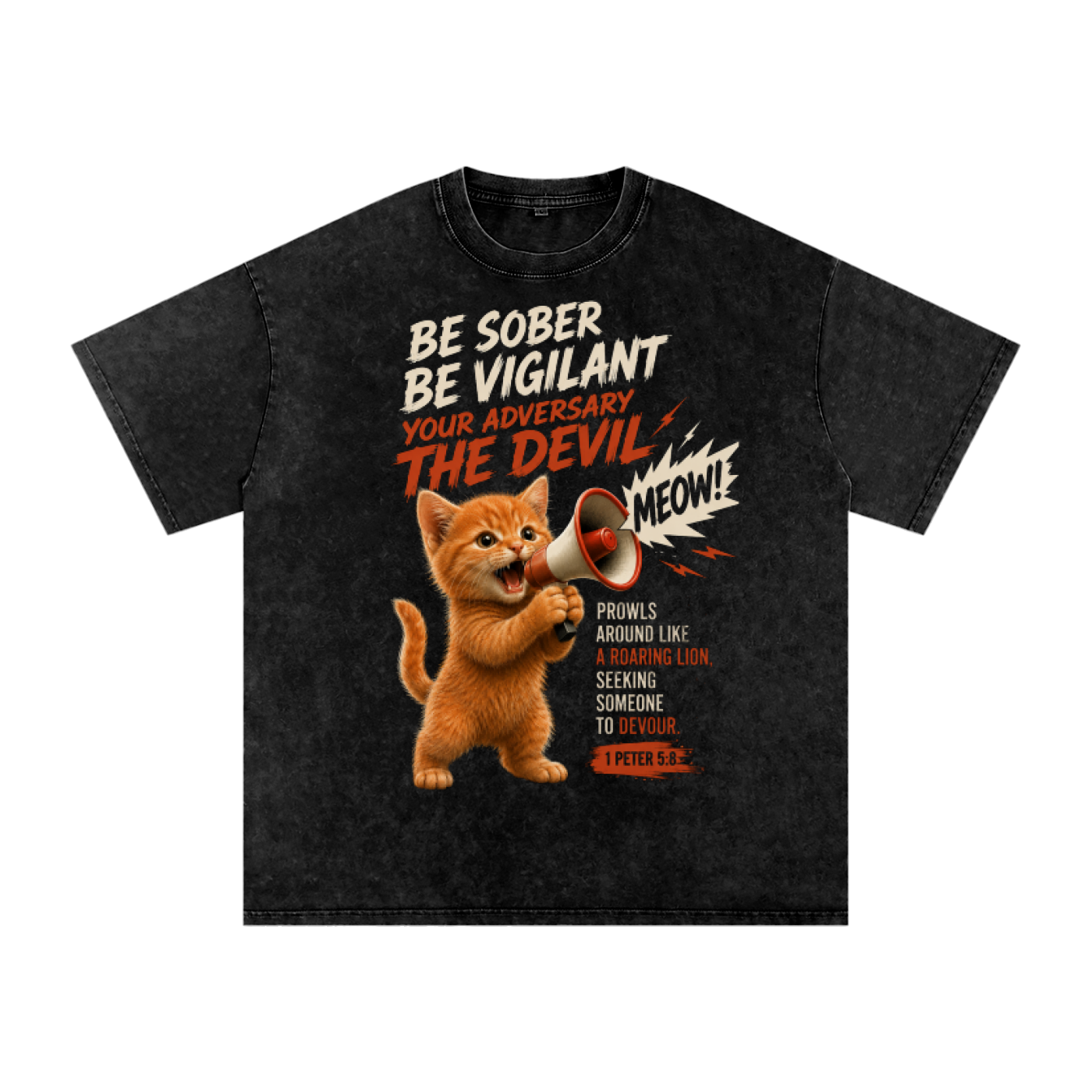 Be Sober, Be Vigilant Oversized T-shirt