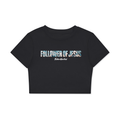 Follower of Jesus Fitted Crop T-Shirt