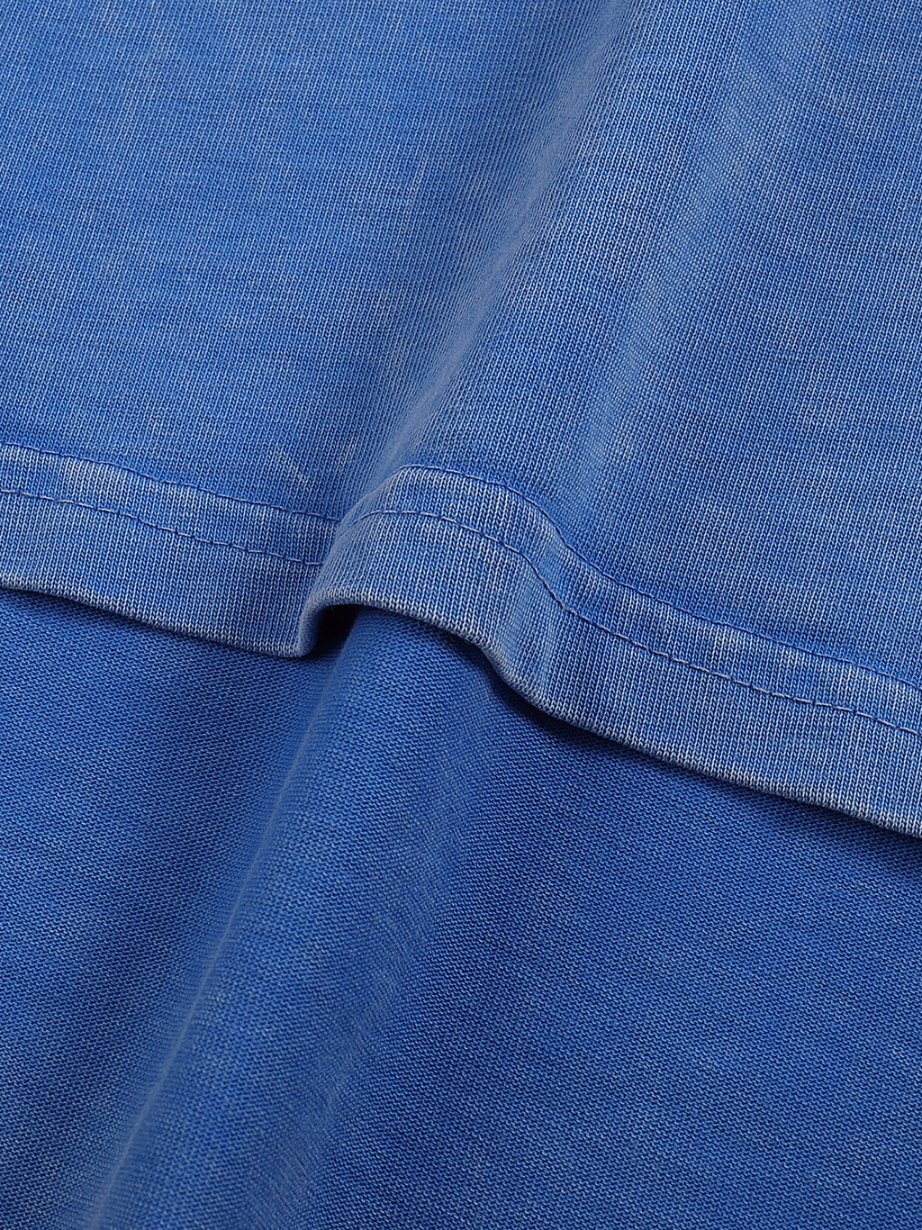 Matthew 6:33 | Washed Oversized T-Shirt — washed cotton texture and stitching detail