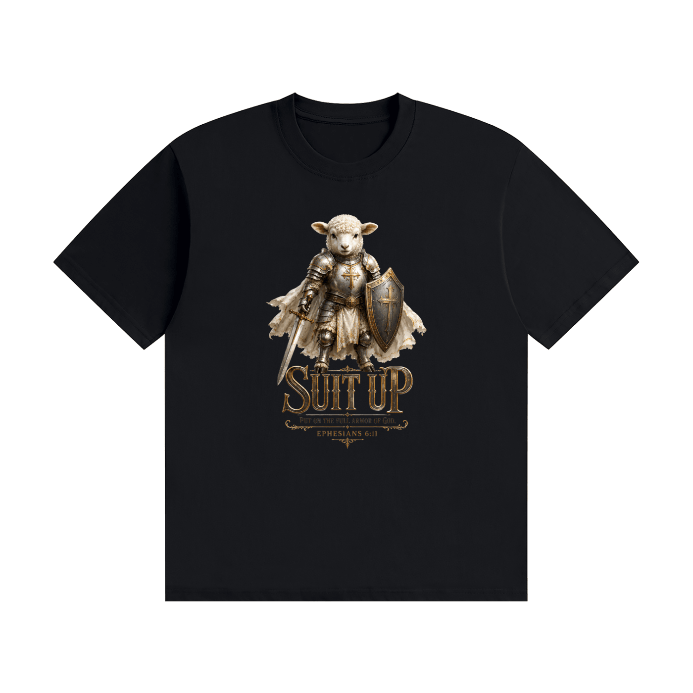 SUIT UP - Armor of God | T-Shirt - FatherGlorified