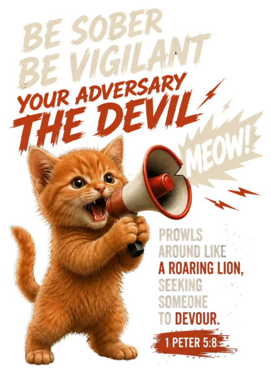 BE SOBER. BE VIGILANT.
